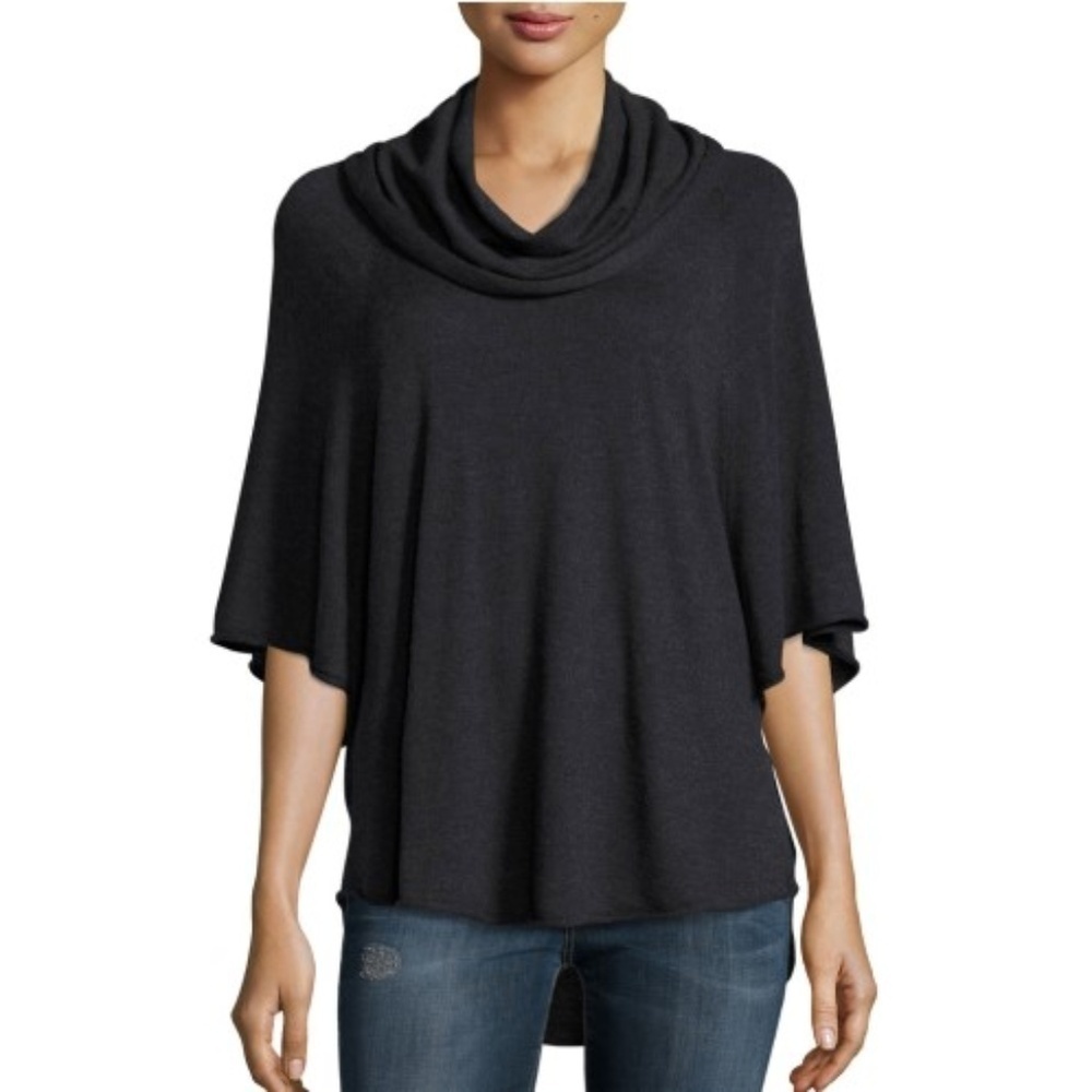 Joie Celia Cowl Neck Pullover Sweater, Charcoal